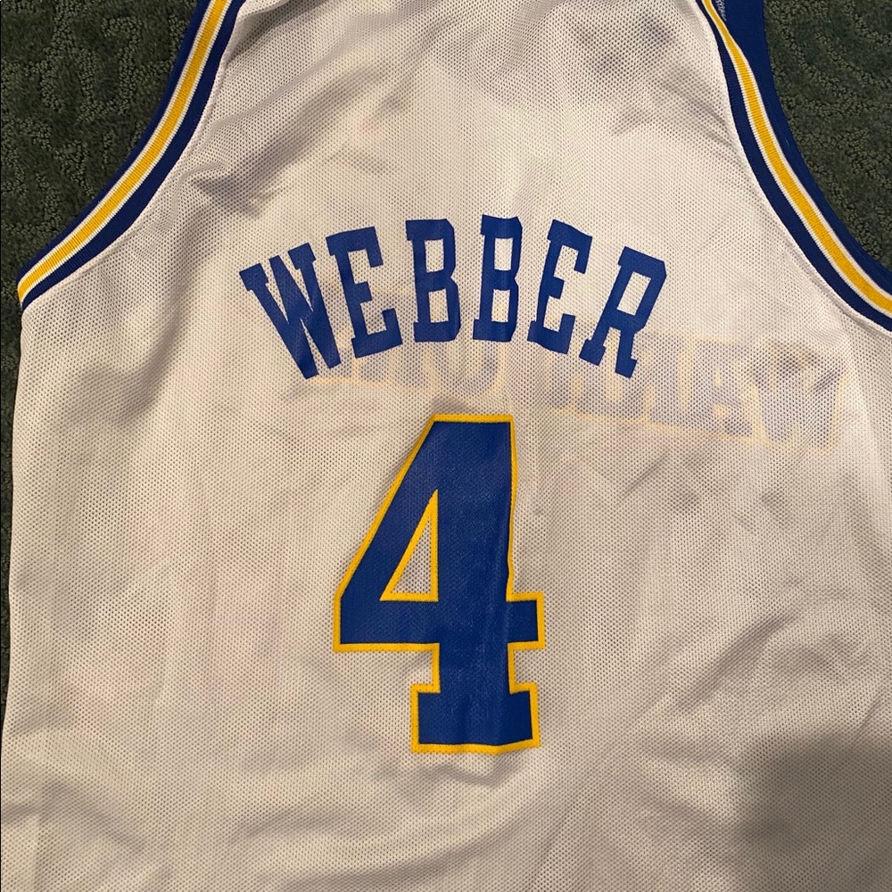 Golden State Warriors Chris Webber Jersey - Picture 2 of 3